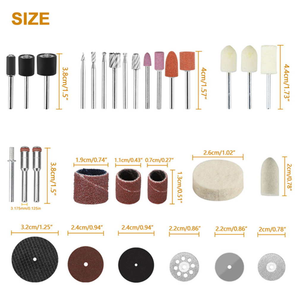 40~217Pcs Power Tools Rotary T - огляд і ціна Cordless Rotary Tool Kit Accessories