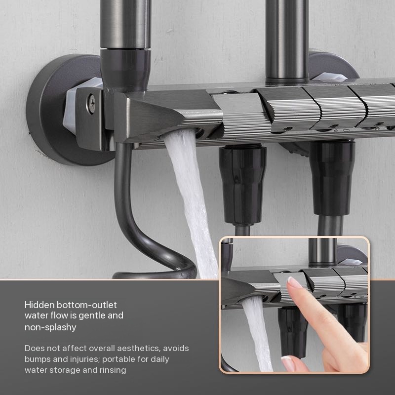 Grey Chrome Bathroom Shower Fa - огляд і ціна Plumbing